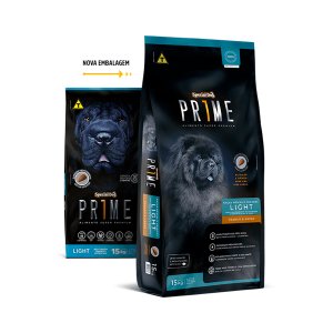 Ração Special Dog Prime Light para Cães Adultos de Porte Médio e Grande Sabor Frango e Arroz