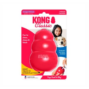 Brinquedo Kong Classic Vermelho para Cães
